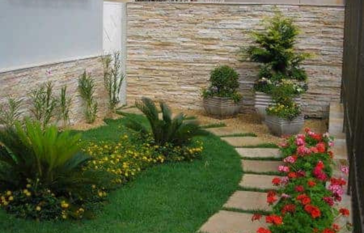 Jardim Pequeno- Idéias Simples e Baratas - Home Decoração